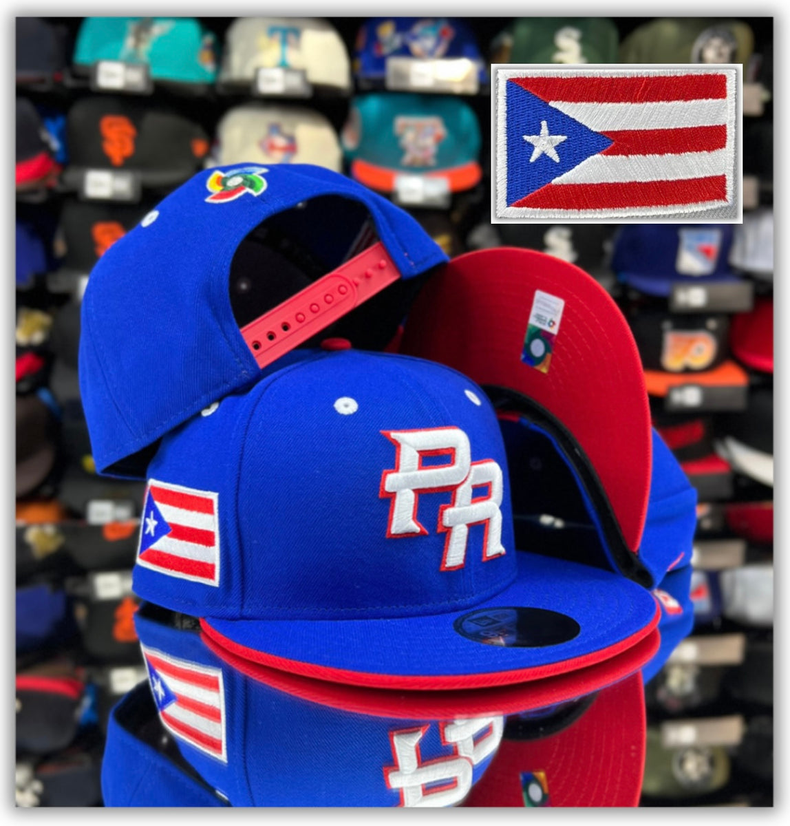 WBCPuerto Rico Snapback BKLYNCAP