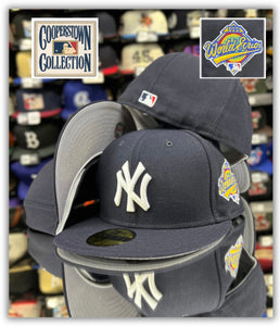 New York Yankees MLB Cooperstown Collection 1996 WS Patch/Grey UV