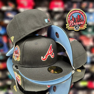 Atlanta Braves-- Bk/Sky Blue UV