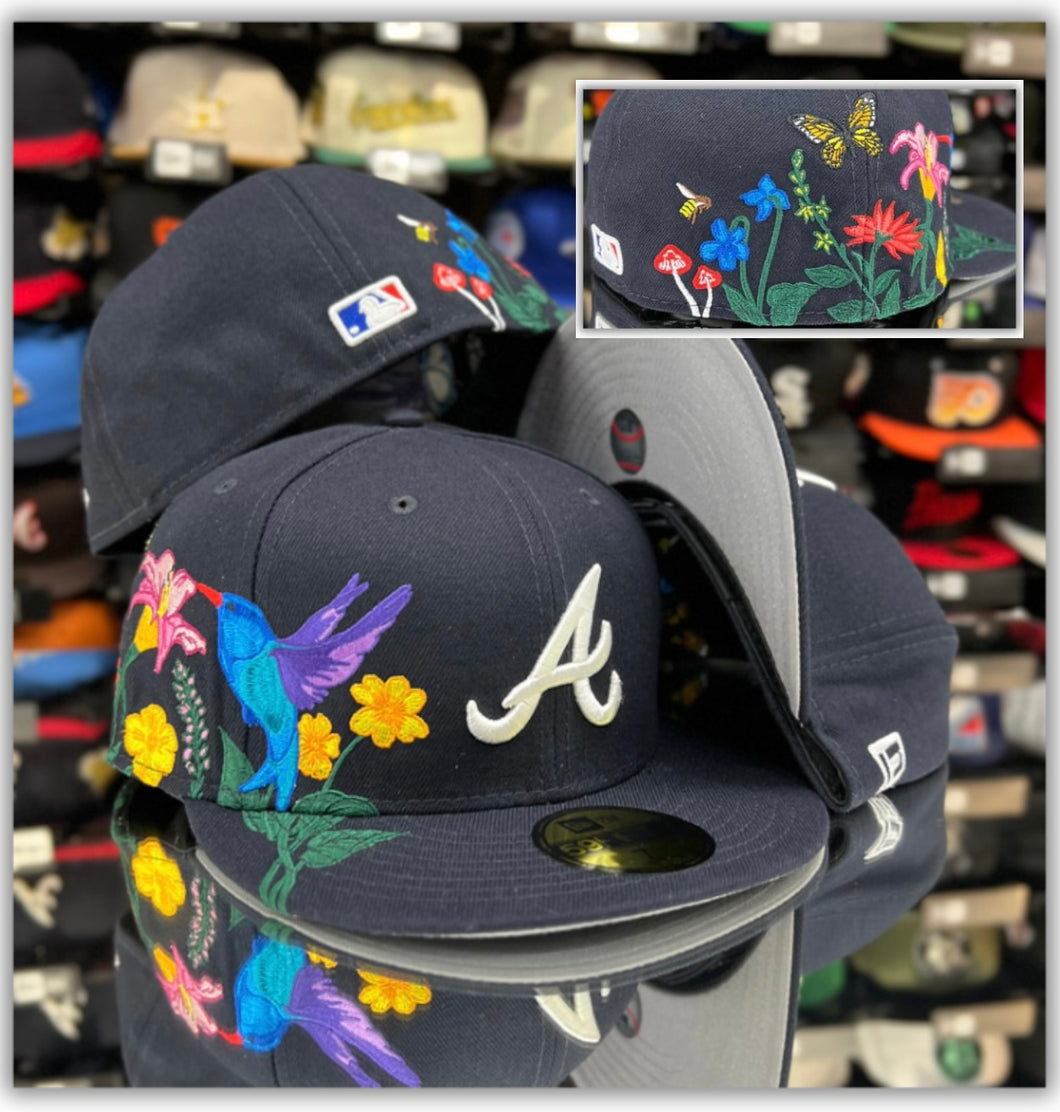 Casquette ajustée 59FIFTY pour homme Atlanta Braves New Era Navy Two-Tone Colour Pack Casquette ajustée 59FIFTY pour homme Atlanta Braves New Era Navy Two-Tone Colour Pack