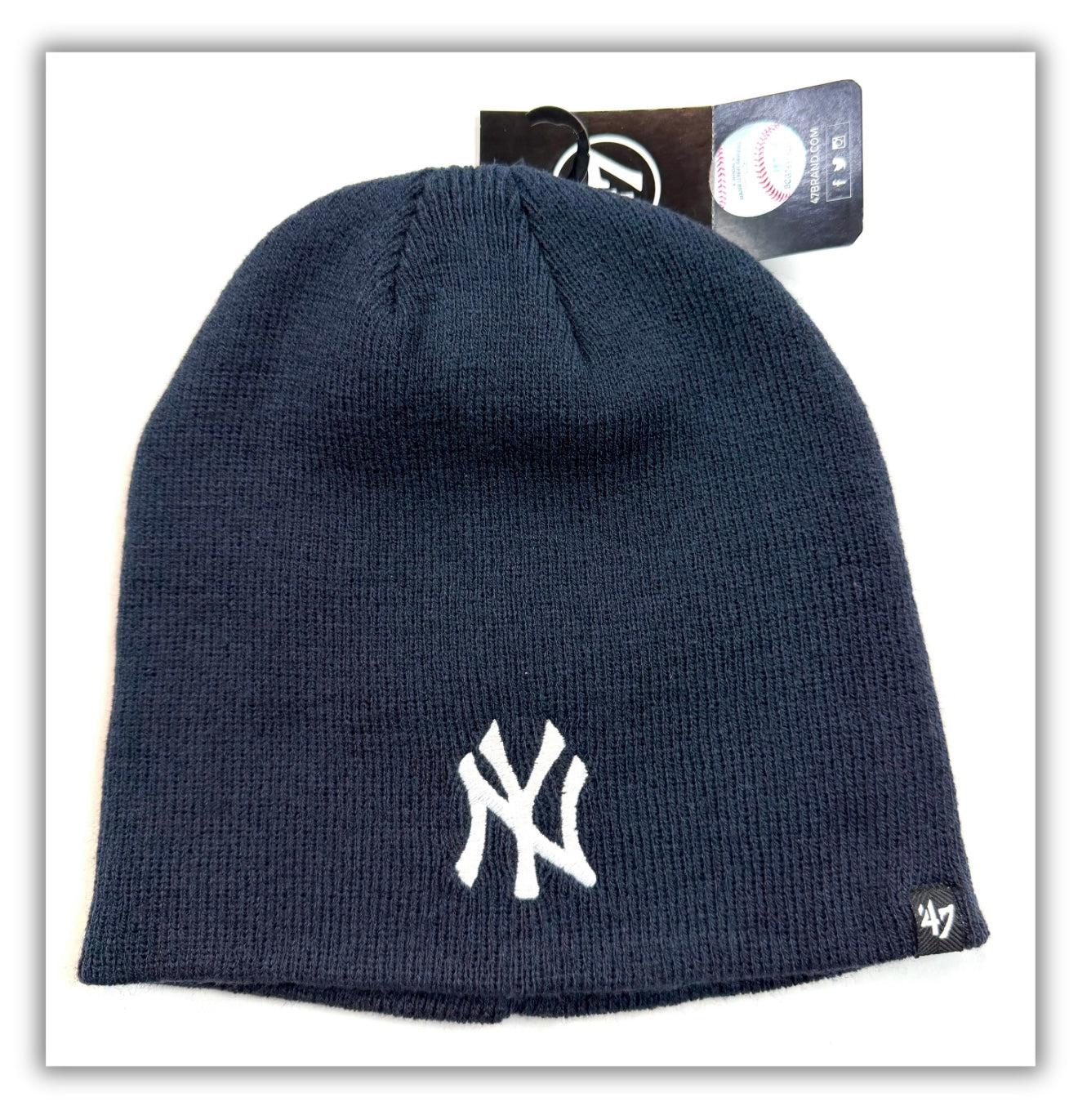 47 New York Yankees Short Beanie Navy – BKLYNCAP