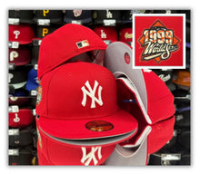 Load image into Gallery viewer, New York Yankees Red-Glowinthedark Logo/99 WS/Gray UV
