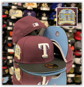 Texas Rangers Maroon/Bk 2T/Sky Blue UV