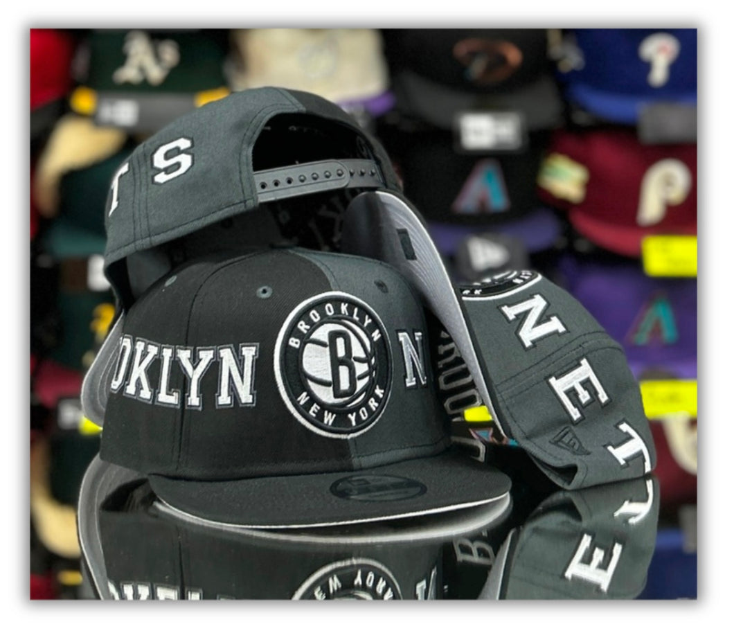 Brooklyn Nets TeamSplit Snapback