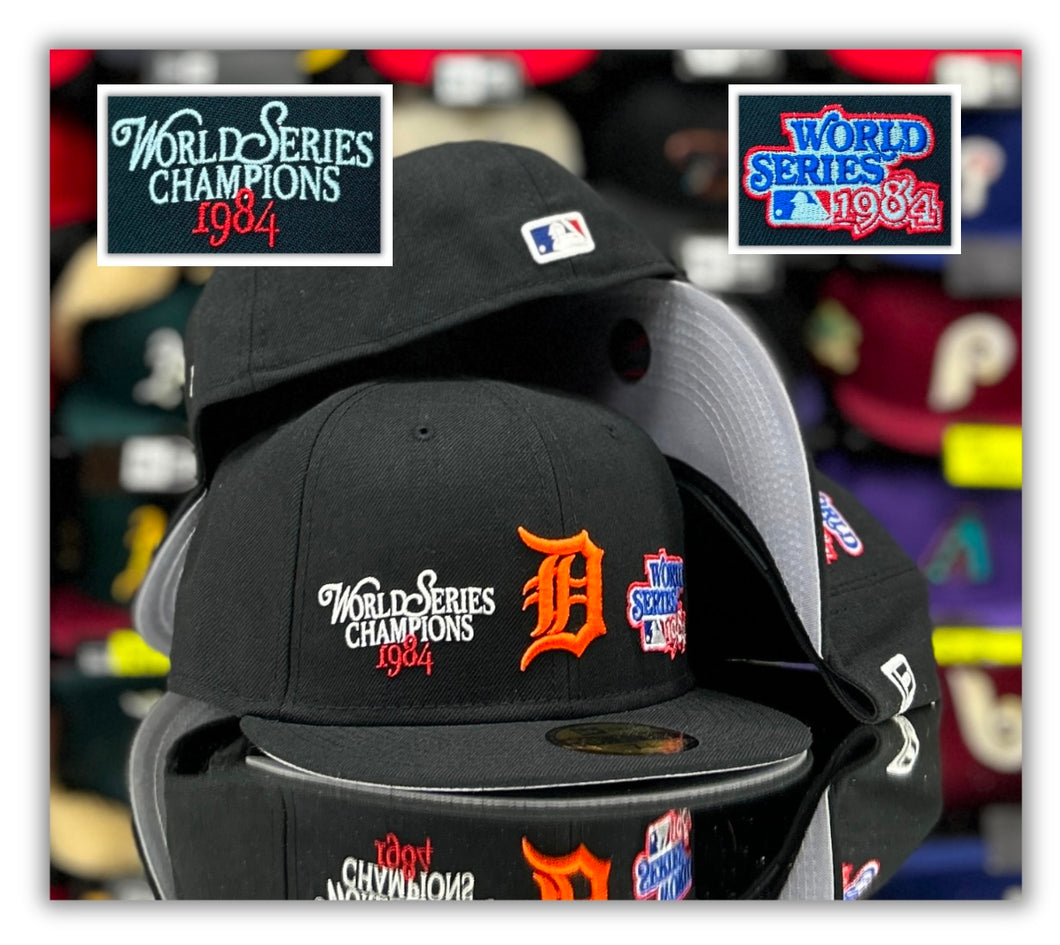 Detroit Tigers Bk Champ/Grey UV-71/4,73/8& 73/4Only