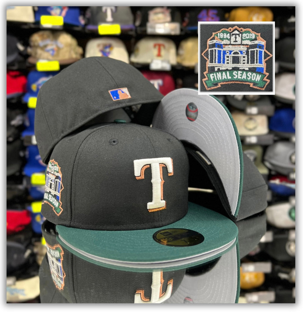 Texas Rangers Bk/Green 2T/Grey UV