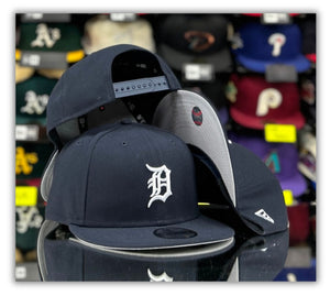 Detroit Tigers Navy Team Color-Snapback