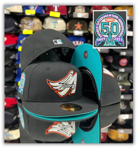 Anaheim Angels Bk/Teal UV