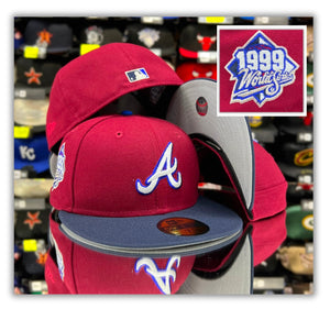 Atlanta Braves Crimson/Navy 2T/99WS/Grey UV.