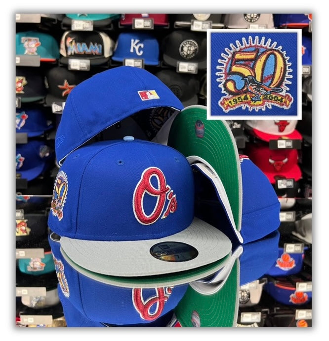 Baltimore Orioles Blue Azur/Lt Grey/50th/Green UV.