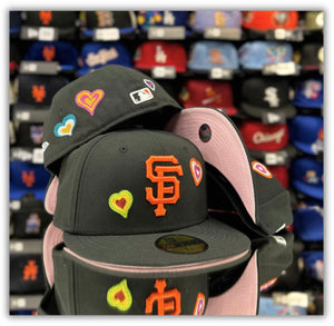 San Francisco Giants Chain Stitch Heart/Pink UV