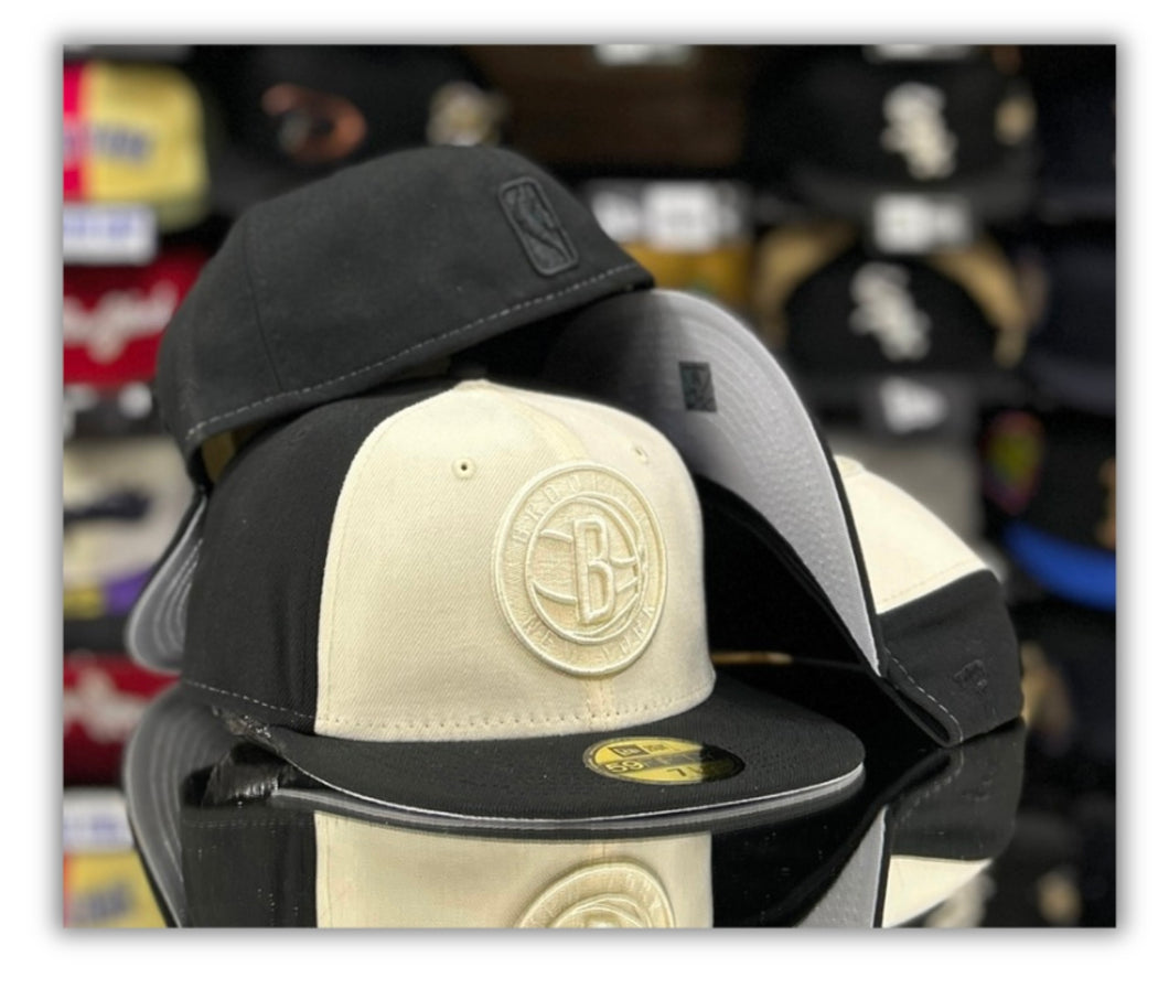 Brooklyn Nets-Tonal 2Tone NBA-5950Fitted