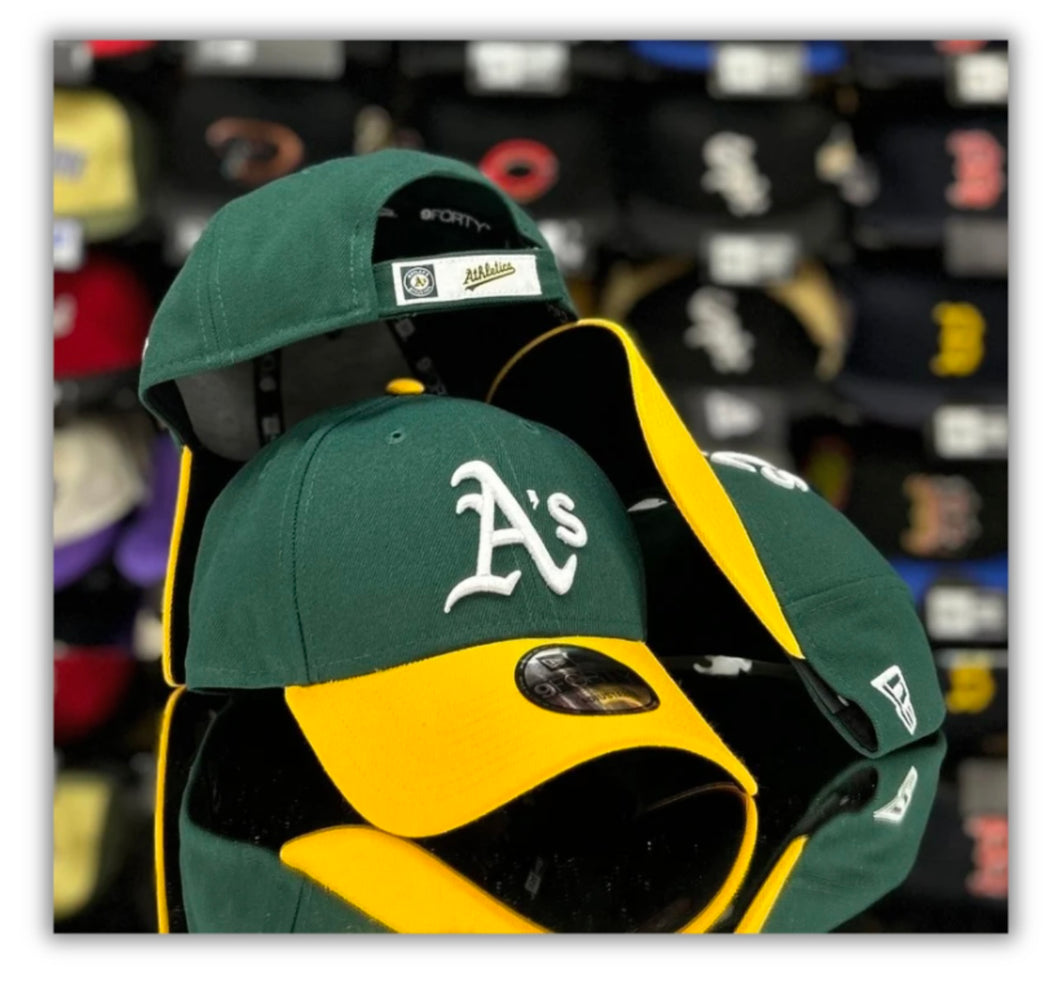 oakland a's gear Oakland Athletics- 9Forty Adjustable