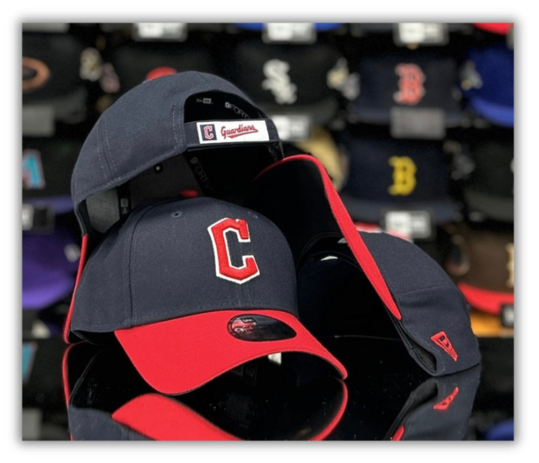 Cleveland Guardians Navy/Red 2T- 9Forty Adjustable