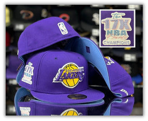 Los Angeles Lakers 17X Champs/Sky Blue UV