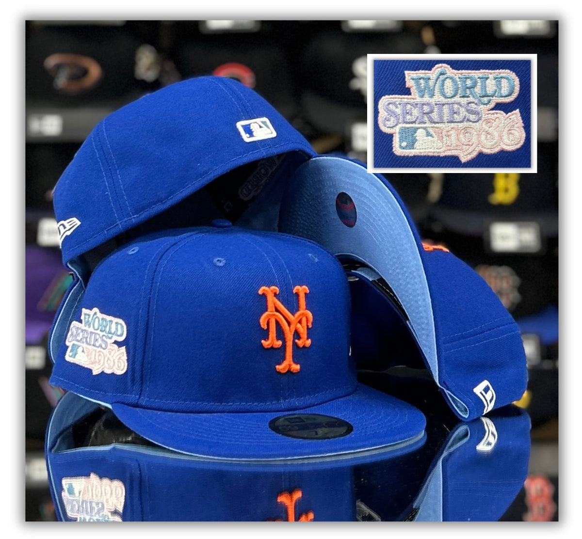 New York Mets Blue 1986WS/Sky Blue UV – BKLYNCAP