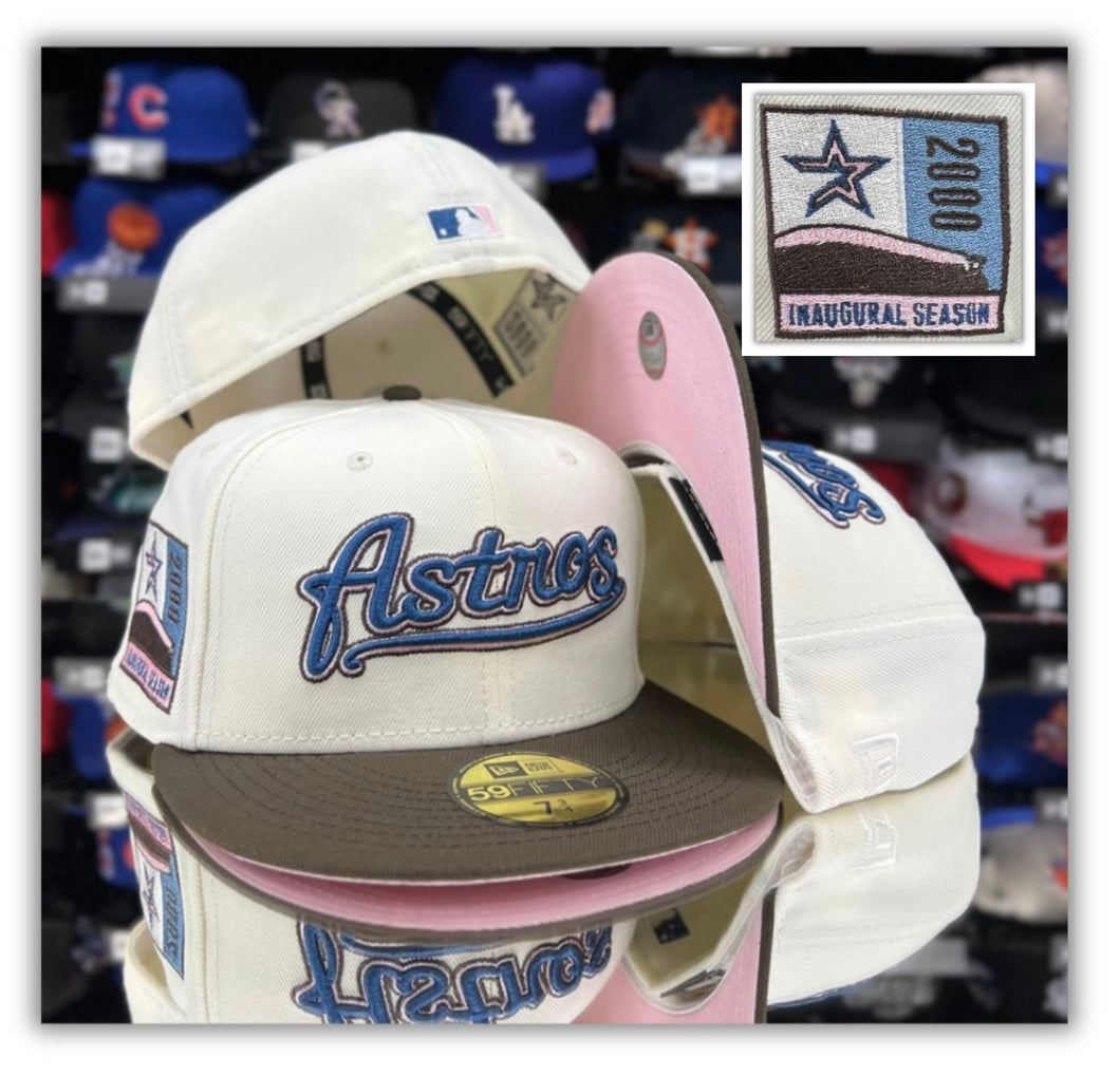 Houston Astros Chrome/Brown 2T/Pink UV-7 3/4,8only