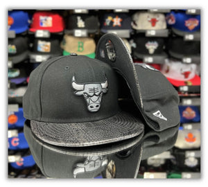 Retro-Chicago Bulls Bk/Alligator -Snapback