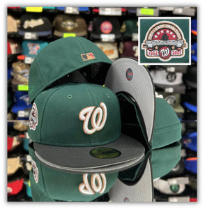 Washington Nationals Dk Green/Bk 2T/Grey UV