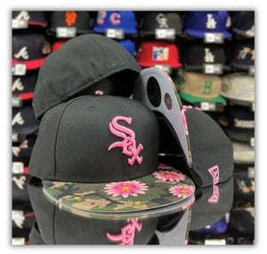 Chicago White Sox Bk/Camo Pink Flower 2T/Grey UV-Retro