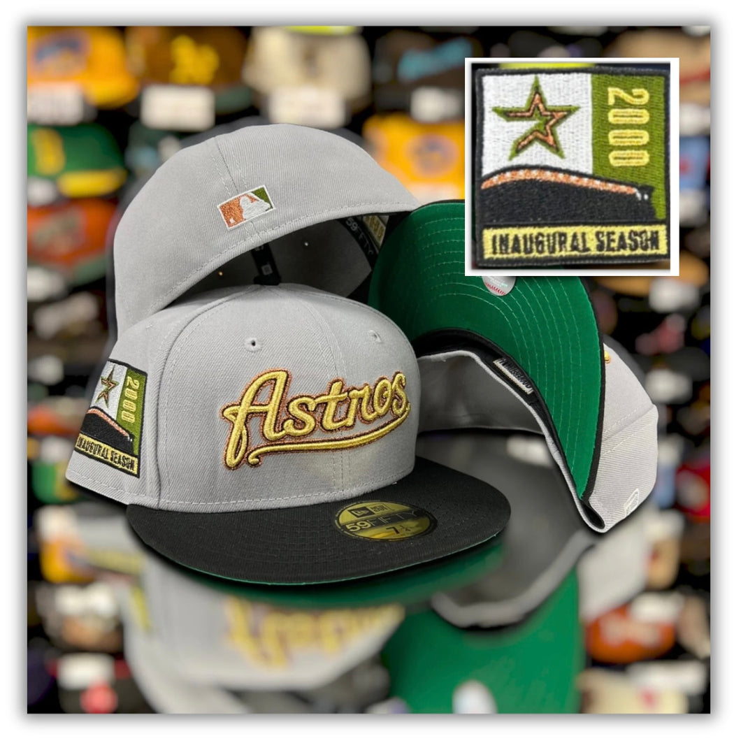 Houston Astros- Grey/Bk 2T/Green UV-77/8only