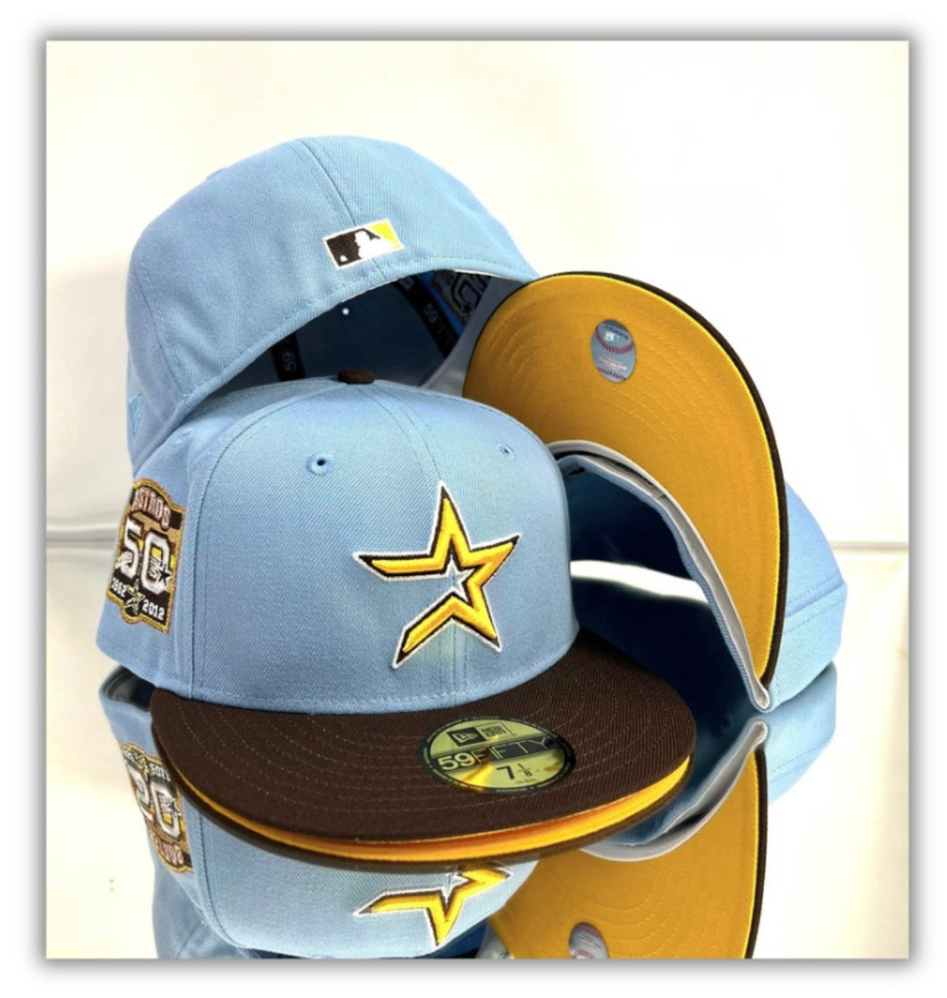 Houston Astros Sky Blue/Brown 2T/Yellow UV-77/8only