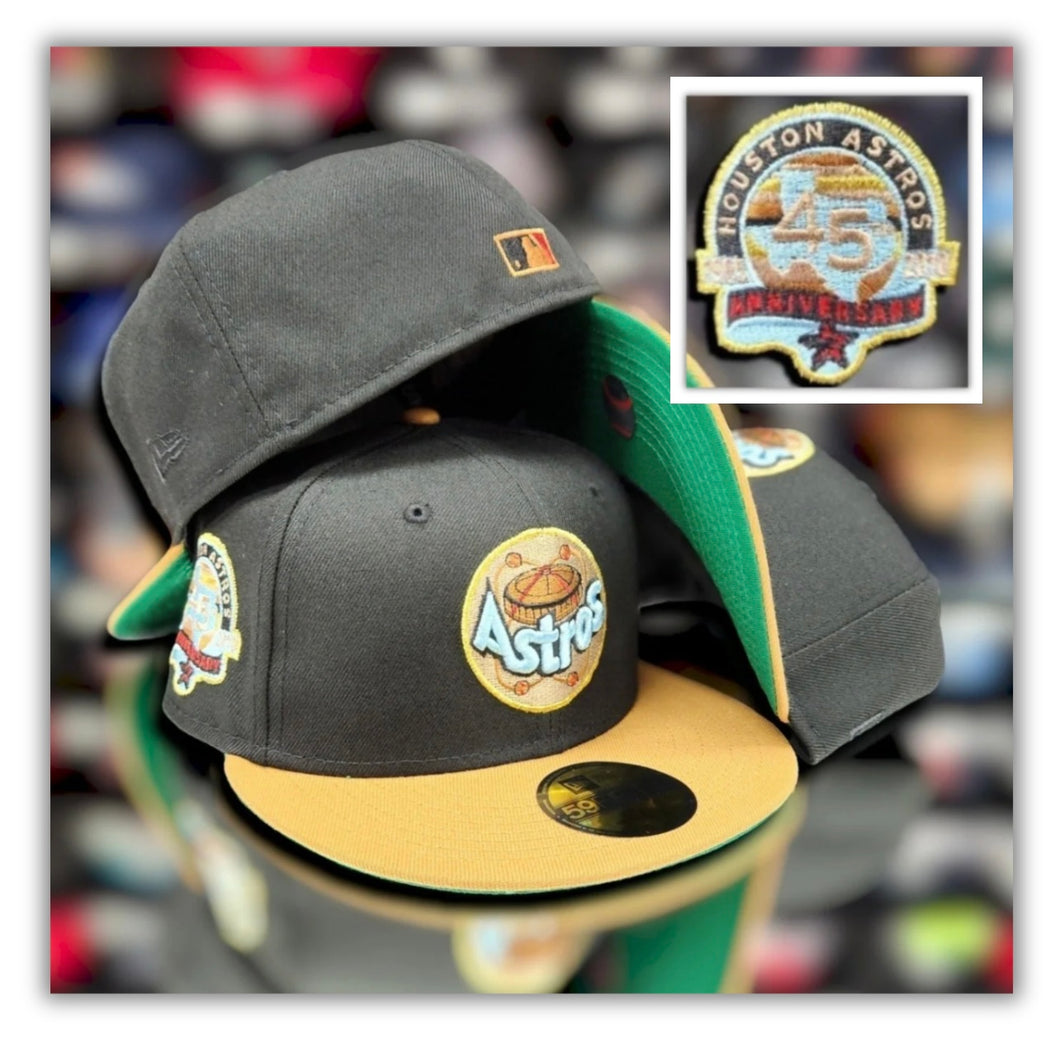 Houston Astros-Bk/Lt Bronze 2T/Green UV-77/8&8only