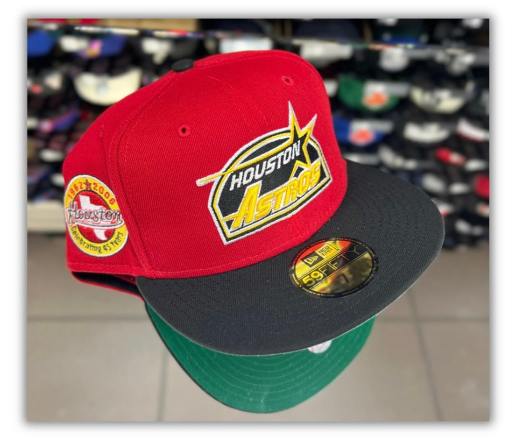 Houston Astros Red/Bk 2T/Green UV-73/4 only