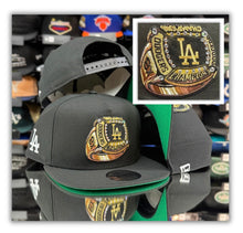 Load image into Gallery viewer, Los Angeles Dodgers Champion Ring-950 AFrame Snapback
