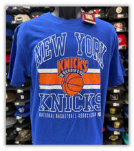 Load image into Gallery viewer, Mitchell and Ness-New York Knicks NBA Champion R Blue  T-Shirts
