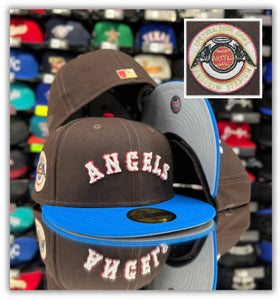 Anaheim Angels Burn Wood/Cardinal Blue/Grey UV