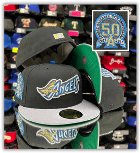 Anaheim Angels Bk/Lt Grey 2T/GreenUV