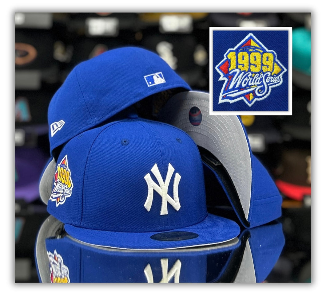 New York Yankees R Blue/1999Patch Gray UV