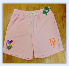 Load image into Gallery viewer, New York Mets Blooming Pink Shorts
