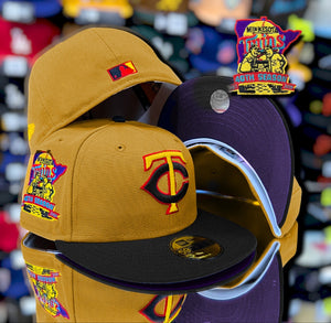 Minnesota Twins- Tan/Bk 2T/Purple UV