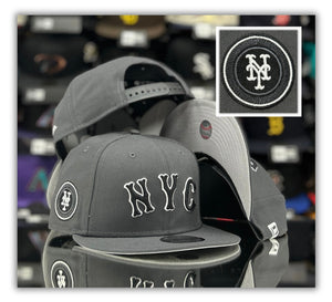 New York Mets Dk Grey NYC-Snapback