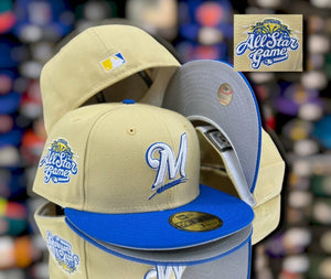 Milwaukee Brewers Vegas Gold/Grey UV