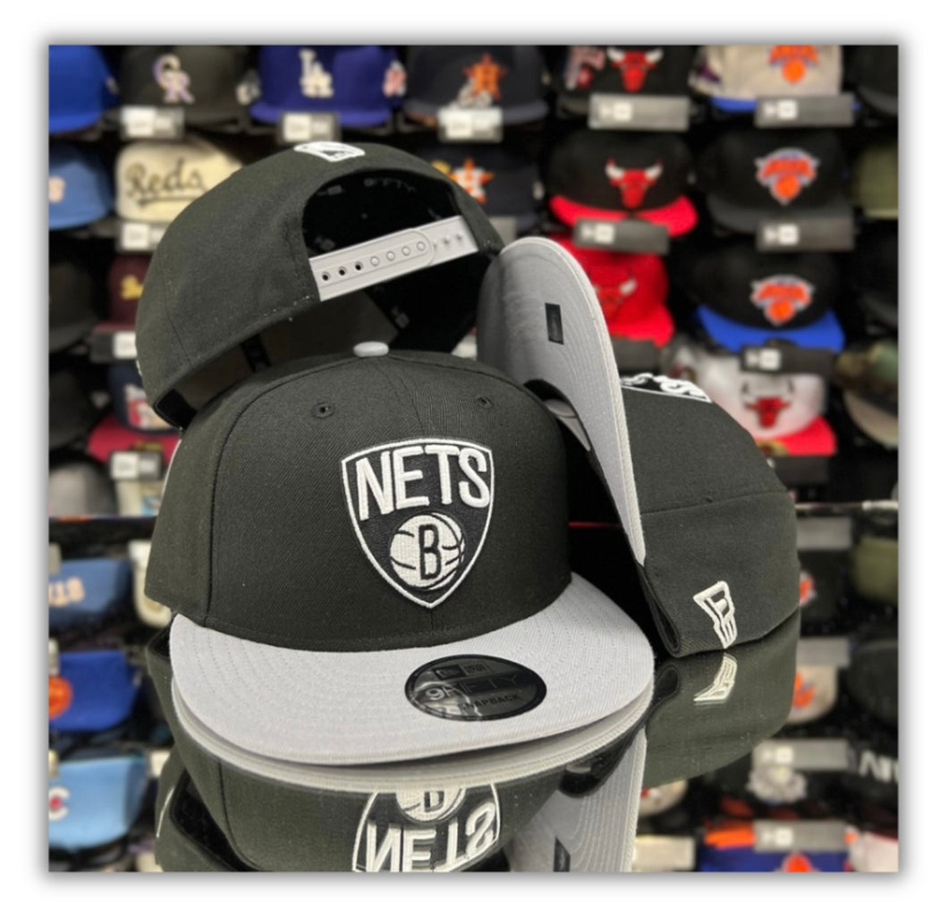 Brooklyn Nets Bk/Grey 2T-Snapback