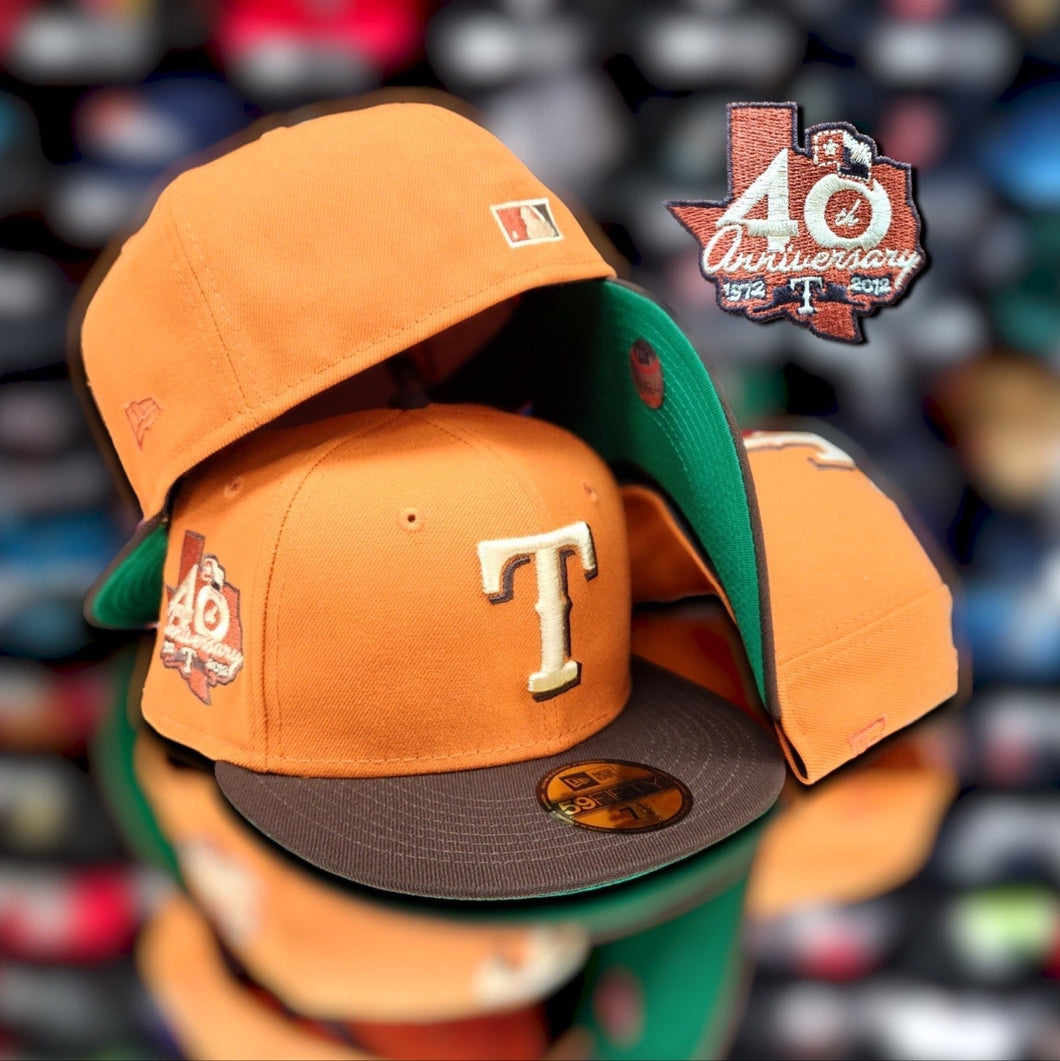 Texas Rangers Burnt-Orange/Brown 2T/Green UV