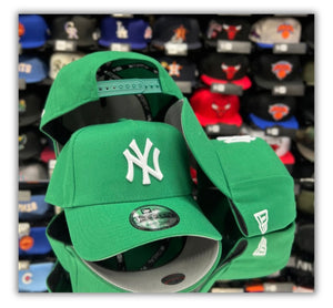 New York Yankees Kelly Green-940 AFrame Snapback