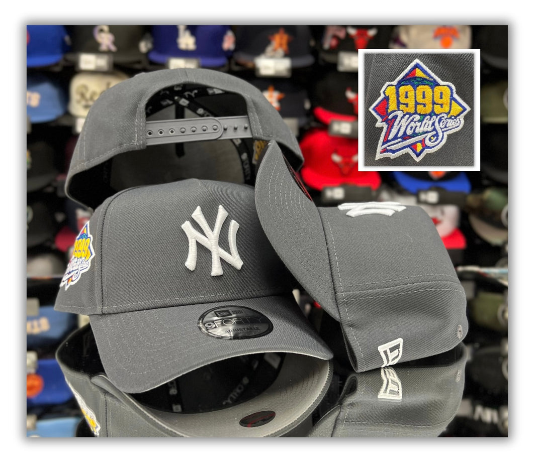 New York Yankees Graphite/1999Patch-940 AFrame Snapback