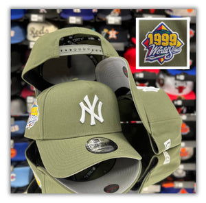 New York Yankees Olive/1999Patch-940 AFrame Snapback
