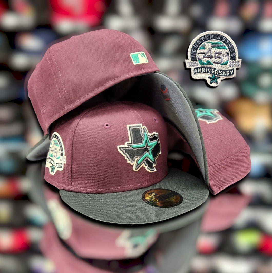 Houston Astros- Maroon/Bk 2T/Grey UV