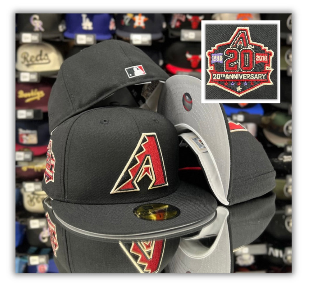 Arizona Diamondbacks Bk/20Th Patch/Grey UV