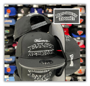 Brooklyn-Welcome to EAST NEW YORK Bk/Grey UV-Snapback