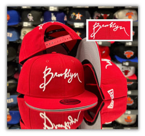 Brooklyn Red/Grey UV-Snapback
