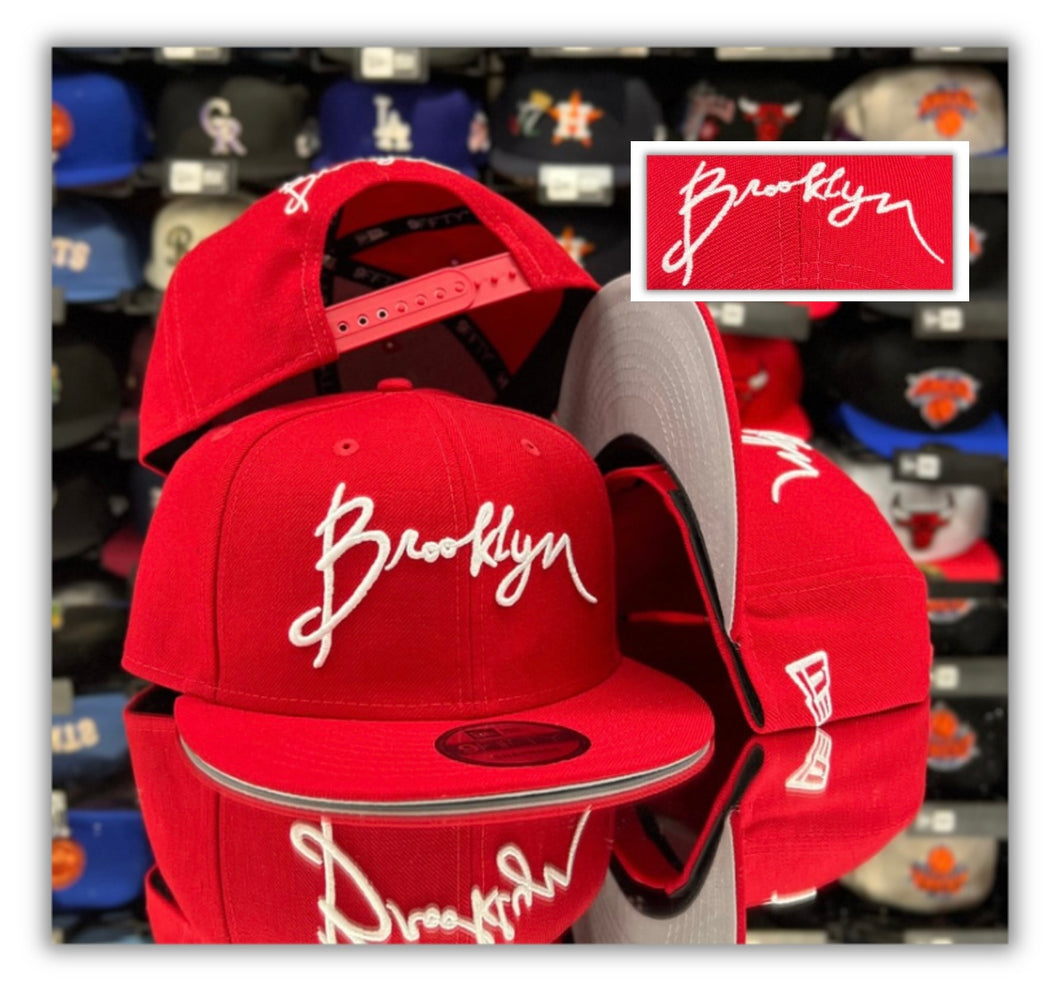 Brooklyn Red/Grey UV-Snapback