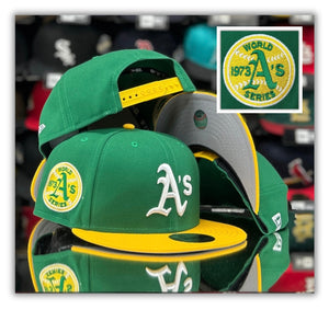 Oakland Athletics 2Tone/1973WS Patch-Snapback