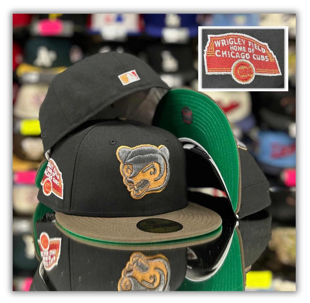 Chicago Cubs Bk/Walnut 2T/Green UV