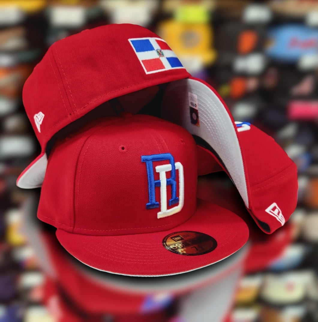 WBC DR-Dominican Republic Red 5950 Fitted